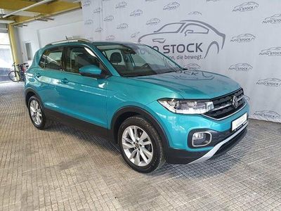 Gebraucht VW T-Cross Style 110 PS (80 kW) 2021 Makenatürkis metallic SUV