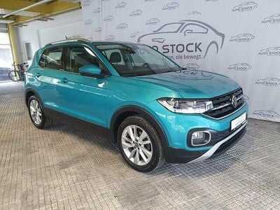 Makenatürkis metallic Gebraucht 2021 VW T-Cross Style SUV | 19.950 € (Fairer Preis)