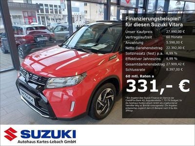 Second-hand Suzuki Vitara Comfort+ 129 CP (94 kW) 2025 Roșu SUV