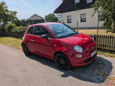 Gebraucht Fiat 500 Lounge 86 PS (63 kW) 2013 Rot Kleinwagen