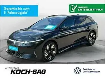 Gebraucht VW ID.7 250 kW (340 PS) 2025 Schwarz (grenadillschwarz metallic) Kombi