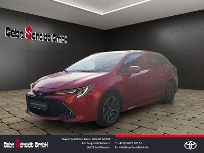 Gebraucht Toyota Corolla Basis 184 PS (135 kW) 2022 Karminarot metallic Limousine