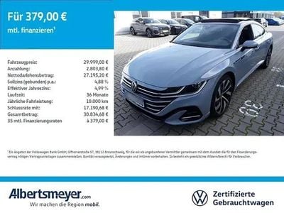 Gebraucht VW Arteon R-line 140 PS (102 kW) 2022 Grau Limousine