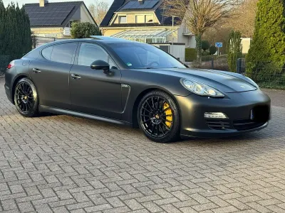 Occasion Porsche Panamera 4S Sport 400 PK (294 kW) 2010 Zwart Sedan