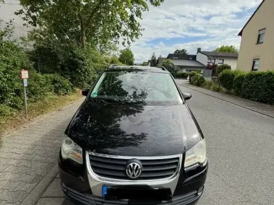 Gebraucht VW Touran 105 PS (77 kW) 2007 Schwarz Van / Kleinbus