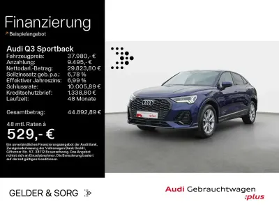 Gebraucht Audi Q3 S-Line 150 PS (110 kW) 2025 Navarrablau metallic SUV