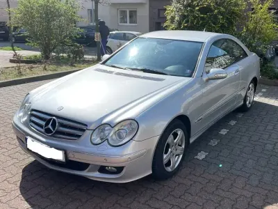Gebraucht Mercedes CLK200 Elegance 165 PS (121 kW) 2007 Silber Coupé
