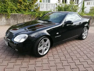Używany Mercedes SLK230 193 KM (141 kW) 1999 Czarny Kabriolet