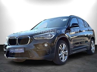 Gebraucht BMW X1 Sport Line 140 PS (102 kW) 2017 Schwarz ii/bonnet fluid black SUV