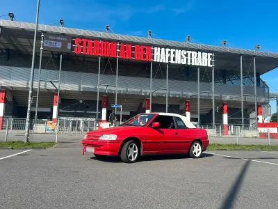 Gebraucht Ford Escort Cabriolet 105 PS (77 kW) 1992 Cabrio