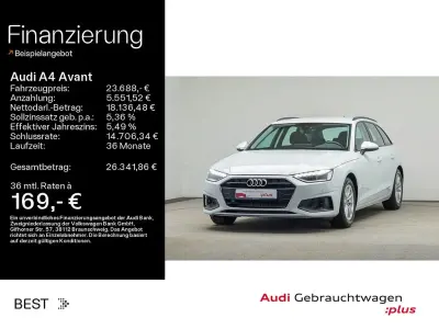 Gebraucht Audi A4 Basis 150 PS (110 kW) 2023 Gletscherweiß metallic (metallic) Kombi