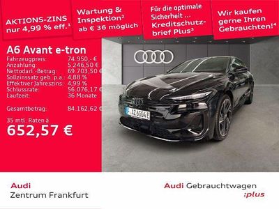 Usata Audi A6 e-tron S-Line 269 kW (367 CV) 2026 Nero Station wagon