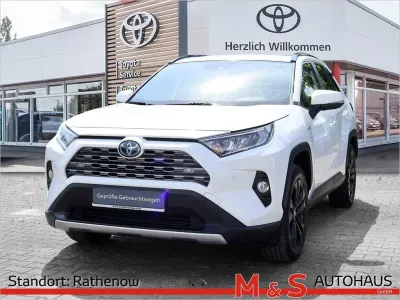 Gebraucht Toyota RAV4 Hybrid Plus 218 PS (160 kW) 2019 Schneeweiß SUV