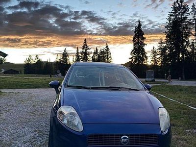 Gebraucht Fiat Punto 2005 Blau Kleinwagen