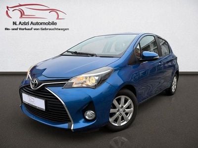 Usata Toyota Yaris Comfort 99 CV (72 kW) 2014 Blu Utilitaria