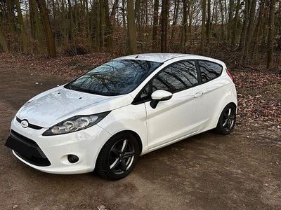 Gebraucht Ford Fiesta Trend 82 PS (60 kW) 2009 Weiß Kleinwagen