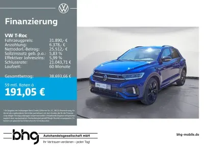 Usata VW T-Roc R-line 150 CV (110 kW) 2025 Blu SUV