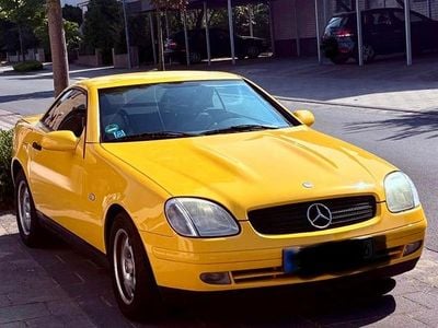 Gebraucht Mercedes SLK200 136 PS (100 kW) 1998 Gelb Cabrio