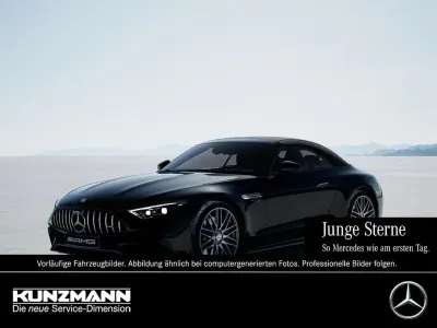 Neu Mercedes SL55 AMG AMG 476 PS (350 kW) 2026 Obsidianschwarz metallic Cabrio