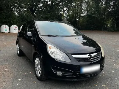 Gebraucht Opel Corsa Edition 90 PS (66 kW) 2008 Schwarz Limousine