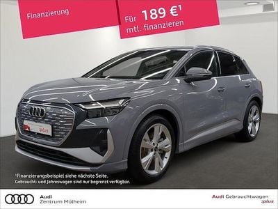 Grau Gebraucht 2022 Audi Q4 e-tron S-Line SUV | 29.450 € (Guter Preis)
