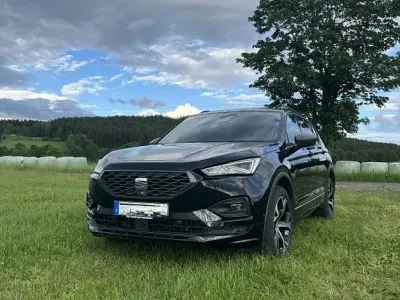 Gebraucht Seat Tarraco FR-Line 150 PS (110 kW) 2021 Schwarz SUV