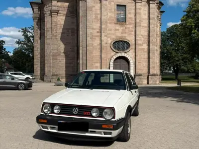 Gebraucht VW Golf II GTI 112 PS (82 kW) 1989 Weiß Kleinwagen