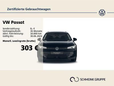 Second-hand VW Passat Business 204 CP (150 kW) 2025 Negru Break