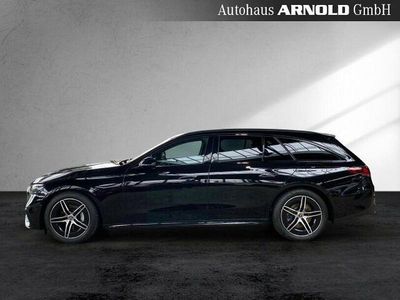 Gebraucht Mercedes E300 AMG line 313 PS (230 kW) 2024 Obsidianschwarz Kombi