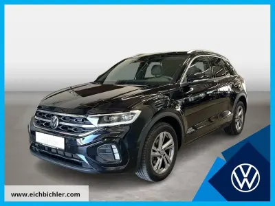 Käytetty VW T-Roc R-line 110 HP (80 kW) 2024 Musta Katumaasturi