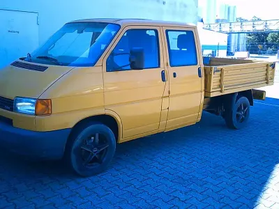Gebraucht VW T4 88 PS (64 kW) 2003 Gelb Van