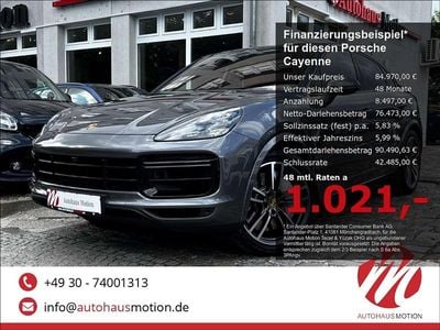 Second-hand Porsche Cayenne Coupe Chrono 549 CP (403 kW) 2019 Gri Coupe