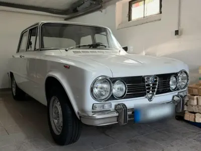 Gebraucht Alfa Romeo Giulia 1300 Super 87 PS (63 kW) 1971 Weiß Limousine