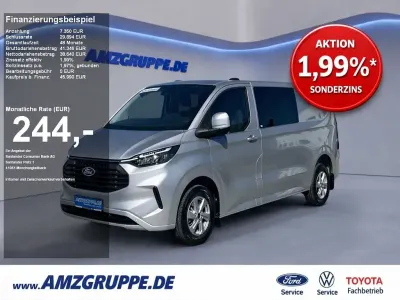 Nuova Ford Transit Custom Limited 170 CV (125 kW) 2025 Argento Berlina