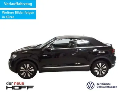 Gebraucht VW T-Roc Cabriolet Goal 150 PS (110 kW) 2025 Deep black perleffekt schwarz Cabrio