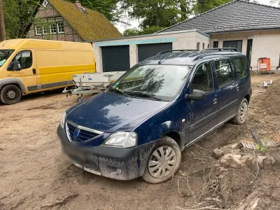 Gebraucht Dacia Logan 105 PS (77 kW) 2008 Blau Limousine