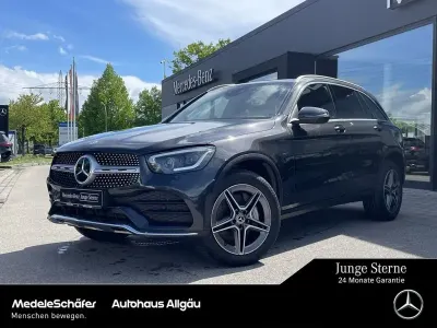 Używany Mercedes GLC300e AMG 306 KM (225 kW) 2021 Szary SUV