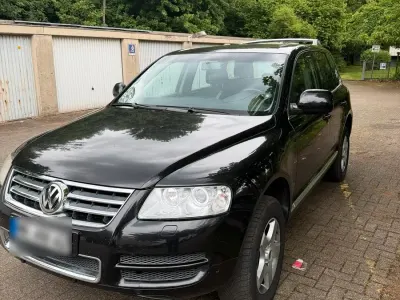 Brugt VW Touareg R 174 HK (127 kW) 2004 Sort SUV