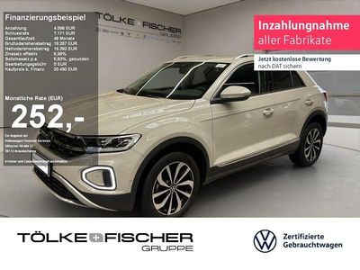 Second-hand VW T-Roc Style 110 CP (80 kW) 2022 Gri SUV