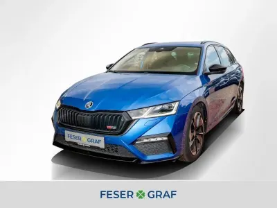 Gebraucht Skoda Octavia RS 200 PS (147 kW) 2021 Raceblau metallic Kombi
