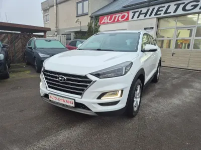 Gebraucht Hyundai Tucson 177 PS (130 kW) 2019 Weiß SUV