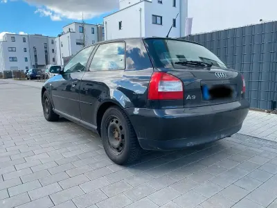 Brugt Audi A3 125 HK (91 kW) 2002 Sort Hatchback