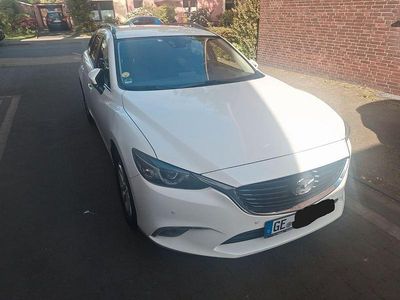 Begagnad Mazda 6 Prime-Line 150 HK (110 kW) 2015 Vit Sedan
