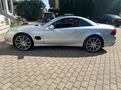 Używany Mercedes SL500 306 KM (225 kW) 2002 Srebrny Kabriolet