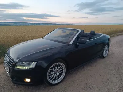 Gebraucht Audi A5 Cabriolet S-Line 211 PS (155 kW) 2010 Schwarz Cabrio