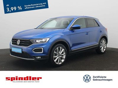 Gebraucht VW T-Roc Sportline 150 PS (110 kW) 2020 Ravennablau metallic SUV