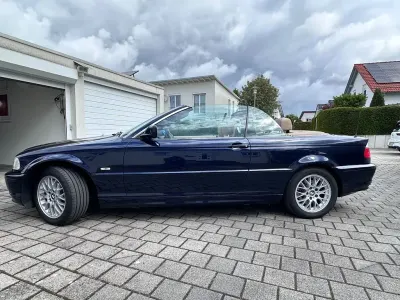 Używany BMW 320 Cabriolet Sport Line 170 KM (125 kW) 2001 Niebieski Kabriolet