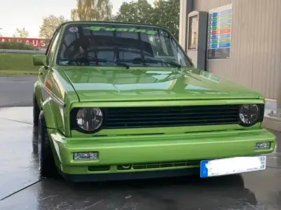 Gebraucht VW Golf Cabriolet Karmann 98 PS (72 kW) 1991 Grün Cabrio