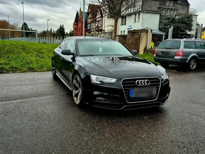 Gebraucht Audi A5 S-Line 190 PS (139 kW) 2015 Schwarz Coupé