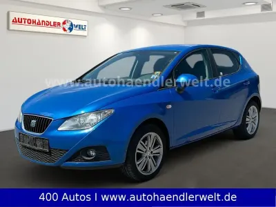 Gebraucht Seat Ibiza SC Reference 86 PS (63 kW) 2010 Blau Kleinwagen